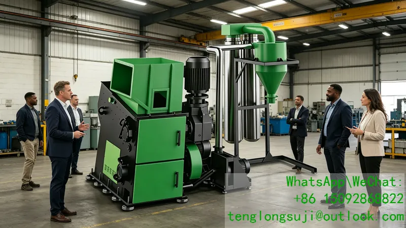 Global Operation Cases Of TL Integrated Shredding & Crushing Unit | Operation Record Of Injection Molding Hard Material Recycling Projects