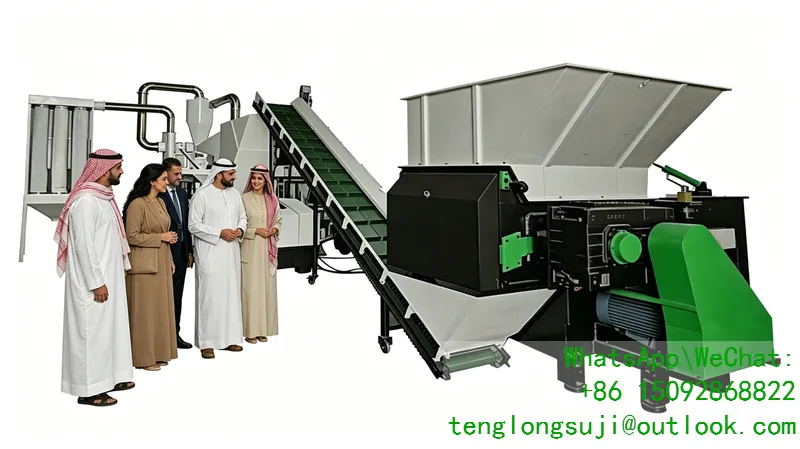 Single shaft shredder