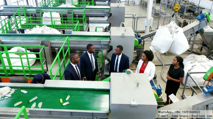 rigid material recycling and washing production line