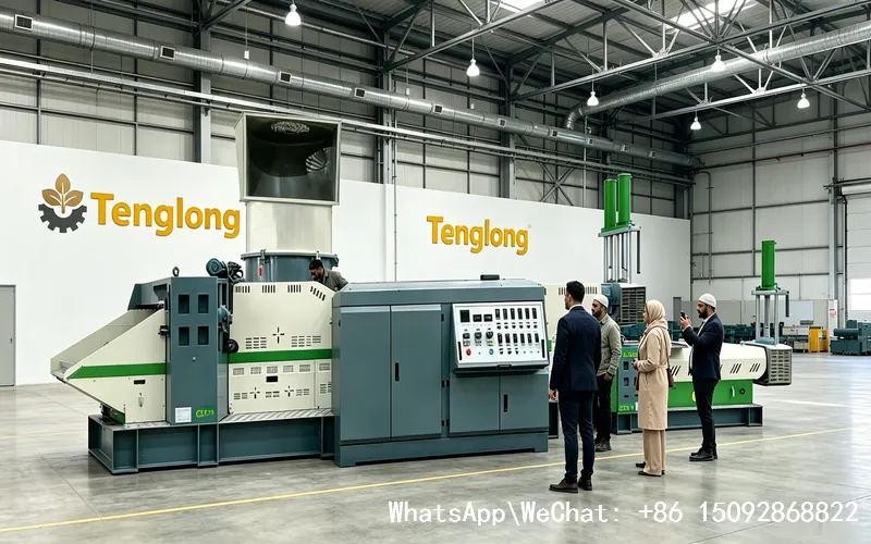 210 Type Full-Automatic High-Configuration Plastic Pelletizing Machine, Integrated Waste Plastic Cleaning and Pelletizing Production Line