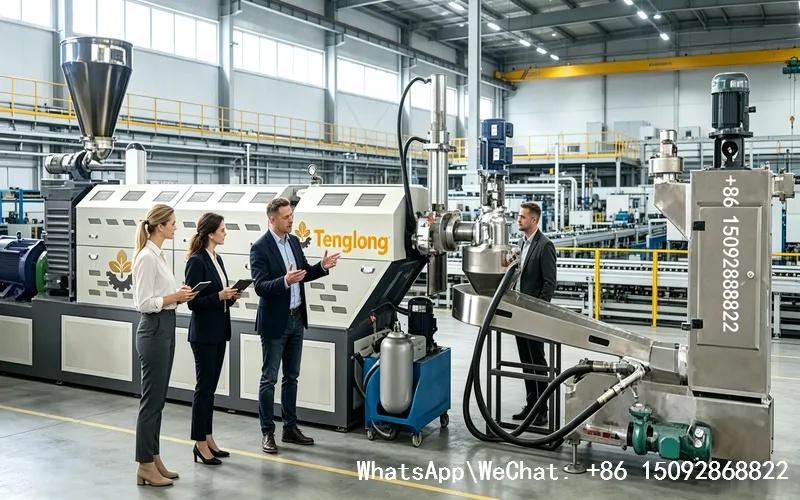 Core of Quality and Efficiency Improvement for Large-Scale Recycling: Advantage Analysis of 210 Type Plastic Pelletizing Machine Multi-stage Water Washing Pelletizing Production Line