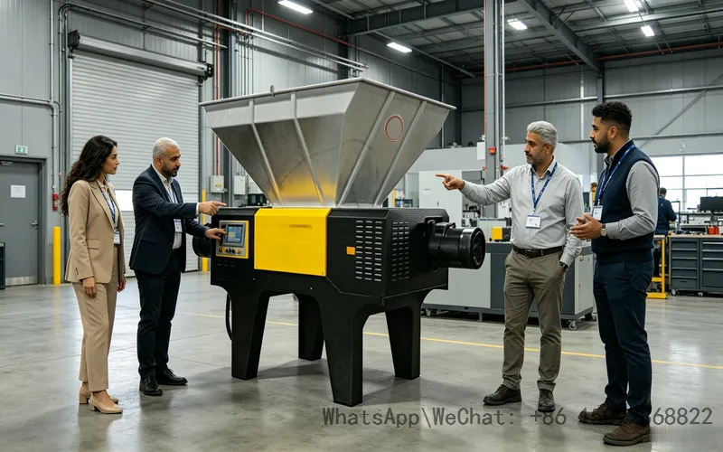 Case Study: 70% Capacity Upgrade by Upgrading TL75200Large Double Shredder in Tire Pyrolysis Industrial Park