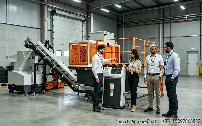 pipe-specific single-shaft shredder