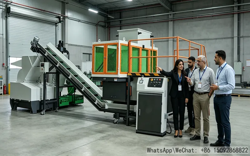 pipe-specific single-shaft shredder