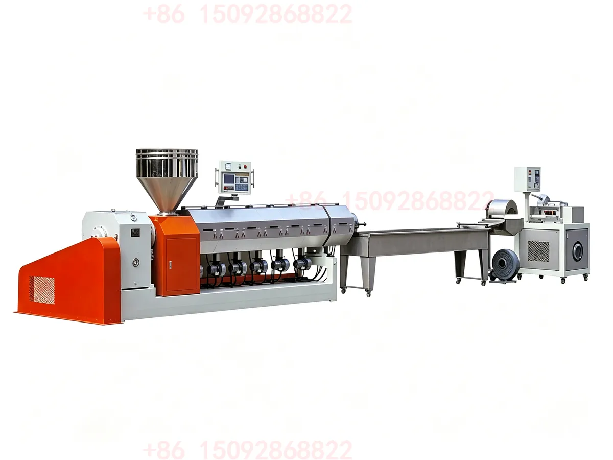  High-Grade 3-Stage 250 Type Plastic Woven Bag Granulator | High-Yield Wear-Resistant PP Woven Bag Recycling Granulation Production Line